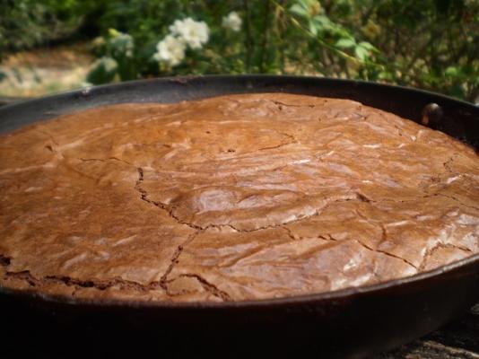 brownies frigideira fudgy