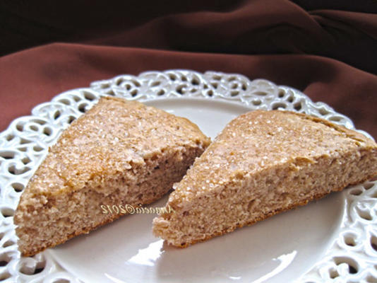 depois do scones de férias, também conhecido como scones de molho de cranberry