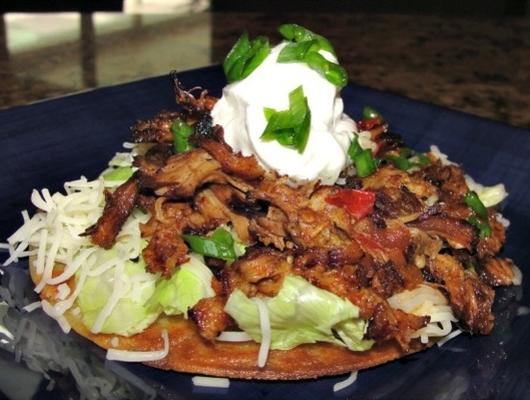 tostadas de porco xochipilli