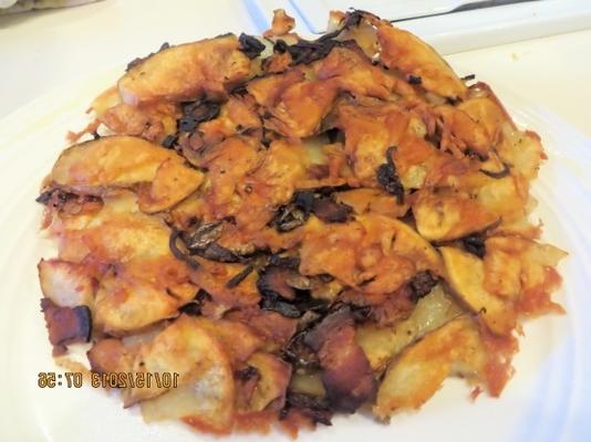 Basler rosti com bacon e cebola