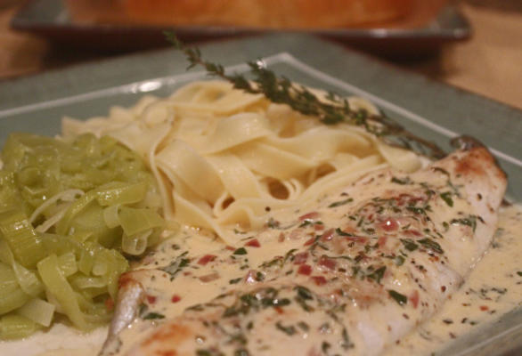 filetes de truta e regue; la zug