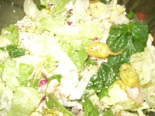 copiar salada grega de gato da deli grego de canto
