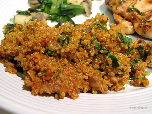 versátil pilaf de quinoa