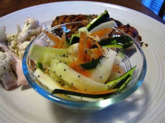 salada de cenoura-zuke