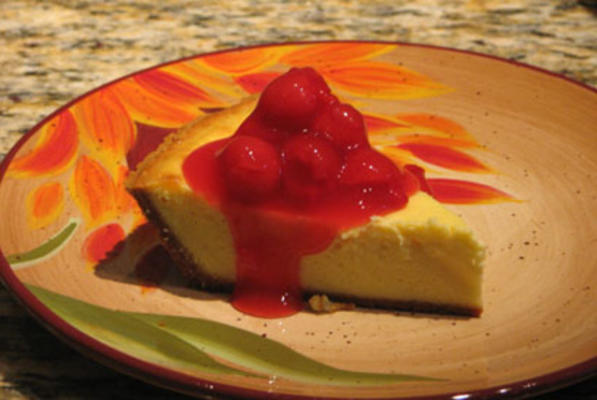 cheesecake de cereja delicioso