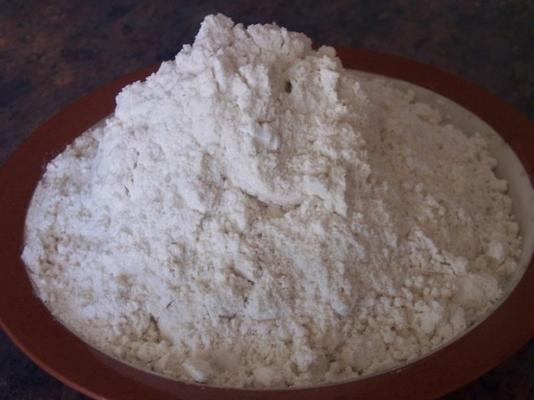 mistura do muffin da farinha de arroz