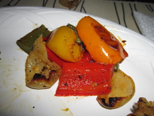 pimentas e cebolas roasted da tri cor
