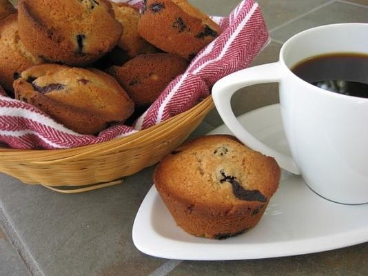 muffins de mirtilo canela da revista gourmet