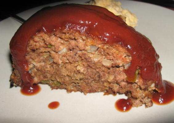 bolo de carne de cogumelo de peru