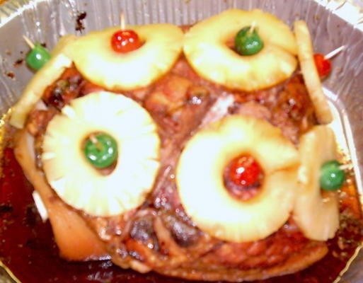 presunto de natal assado do grandmag
