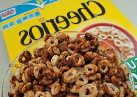 snack de dieta cheerios zesty