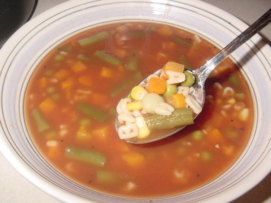 sopa vegetal vegetariana abc do campbell