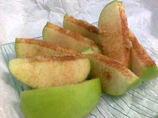 maçã canela saudável crocante sem as calorias