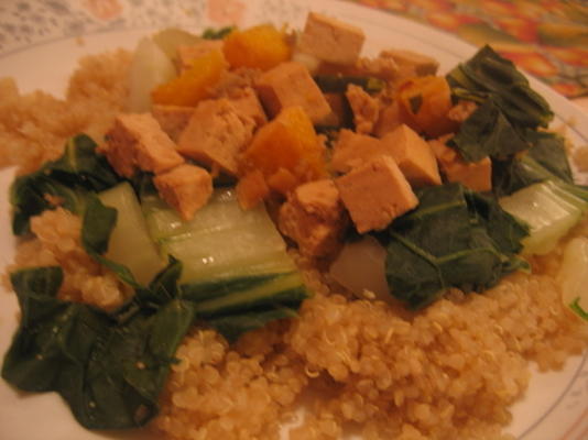 tofu com bok choy (ww)