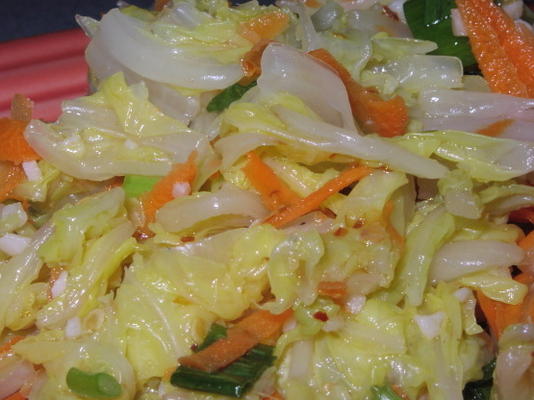 kimchi salada aka rápido kimchi