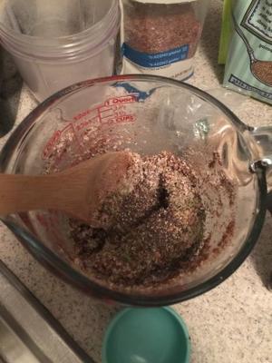 bolachas de linho de quinoa (sem glúten)