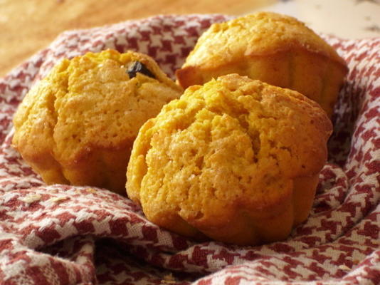 muffins de abóbora crunch mini