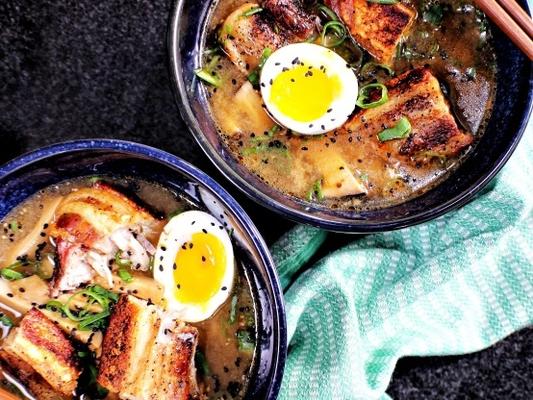ramen de barriga de porco
