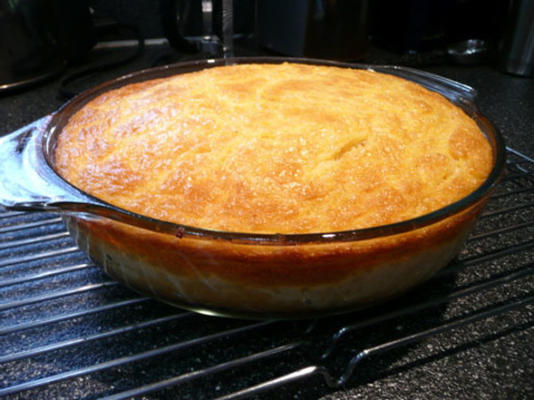 torta de creme de squash de espaguete para observadores de peso