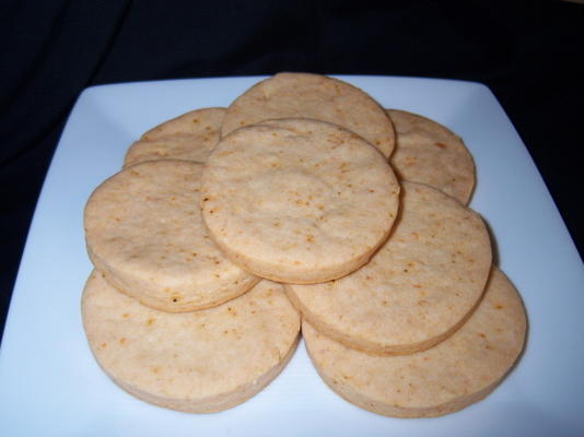 shortbreads de três queijos