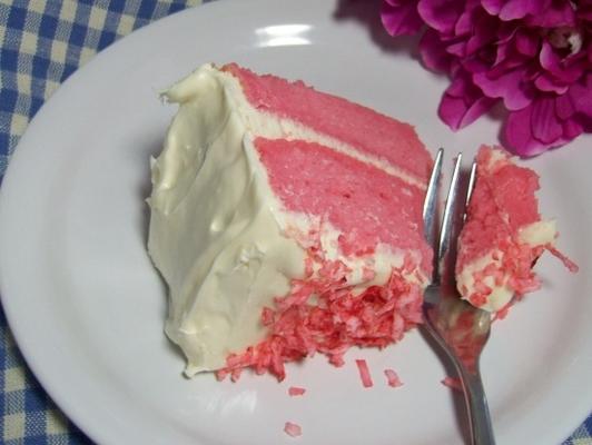 bolo de rosa rosa
