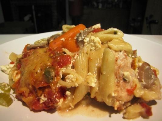 lasanha de frango fogão lento