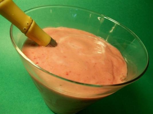 manhã comutar smoothie de pêssego