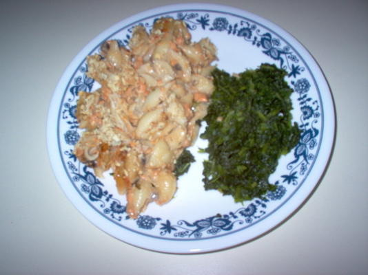 caçarola de atum ou salmão