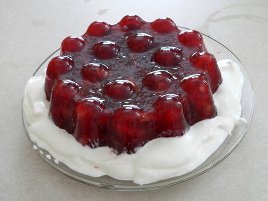 salada 'moldada' (jello) da mãe