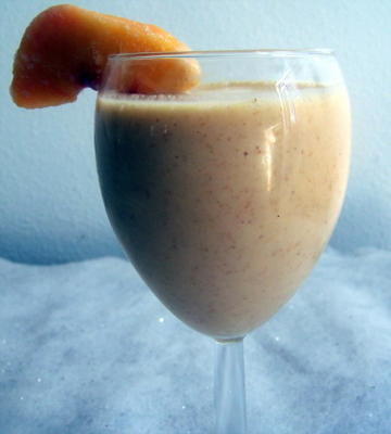 smoothie de frutas doce verão