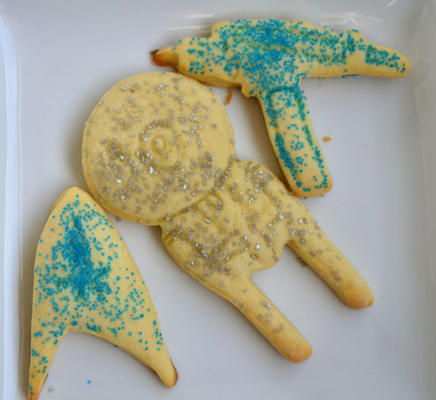 biscoitos de açúcar de creme azedo à moda antiga