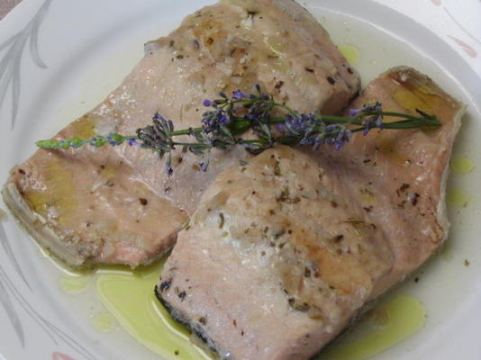lavanda e erva salmão