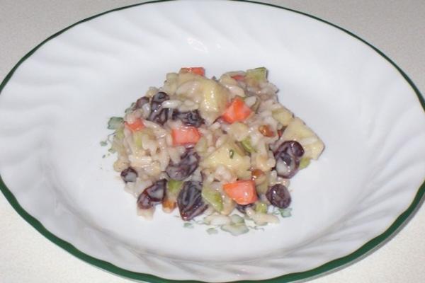 salada de arroz waldorf