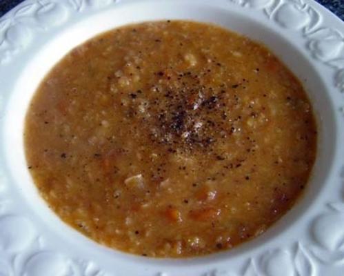 sopa de ervilha turca