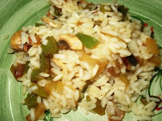 arroz, cogumelos e muito mais