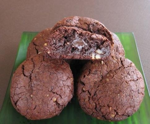 deslizamentos de chocolate (biscoitos)