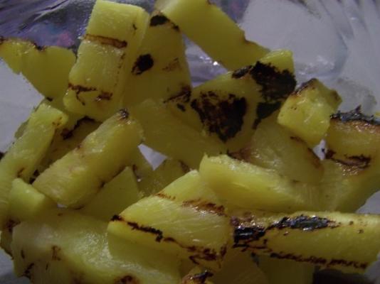 abacaxi cítrico-menta grelhado picante