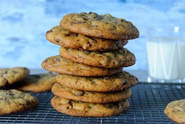 bolinhos de microplaqueta de chocolate mastigáveis ​​finais