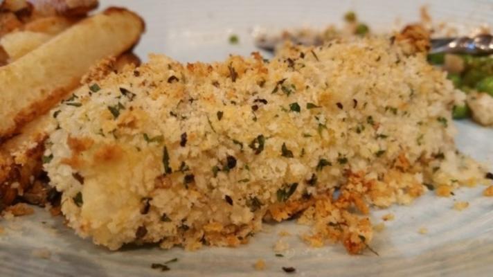 filetes de bacalhau panko de casa de peixe