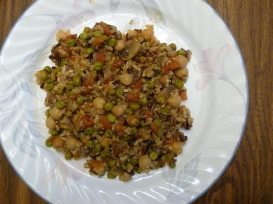 pilaf de grão de bico