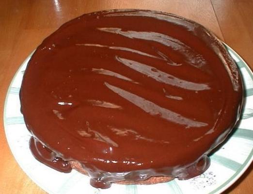 bolo de chocolate fudge não-gema