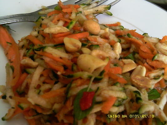 salada de pepino thai cenoura