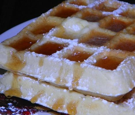 waffles de raio de sol