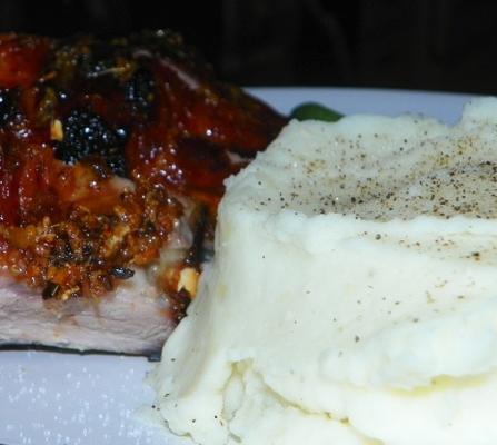 steakhouse de saltgrass purê de alho