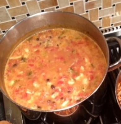 gumbo de frango mexicano