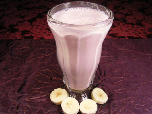 Milkshake de morango e banana