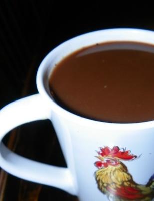 café preparado avelã-cacau