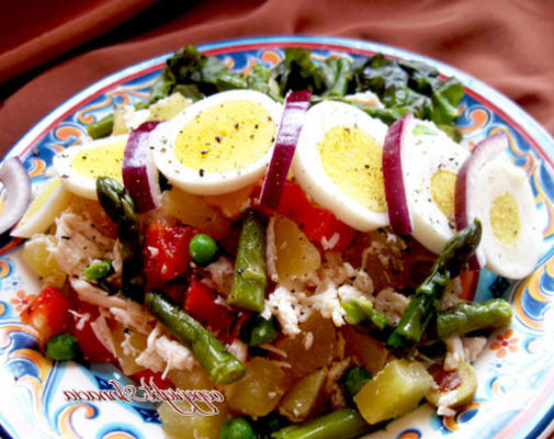 salada de frango espanhola