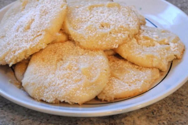 biscoitos de limão e leite condensado (botswana)
