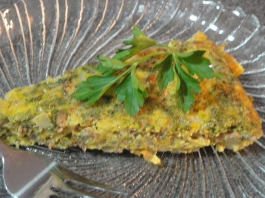 omelete assada com carne (irgee)